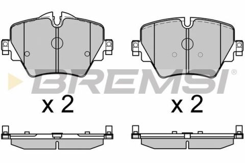 Гальмівні колодки пер. F40/F45/F46/G20/F90/G31/F97 14- (TRW) Гальмівні колодки пер. F40/F45/F46/G20/F90/G31/F97 14- (TRW)