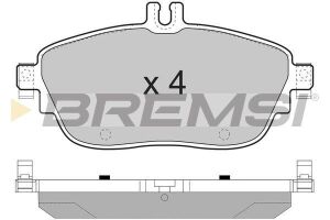 Гальмівні колодки пер. MB A-CLASS/B-CLASS 12-/Infiniti QX30 15-