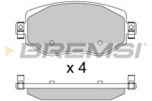 Гальмівні колодки пер. Renault Megane IV 15-