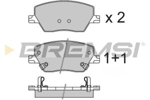 Гальмівні колодки перед. FIAT TIPO 1.3-1.6 D 15-  (MANDO)