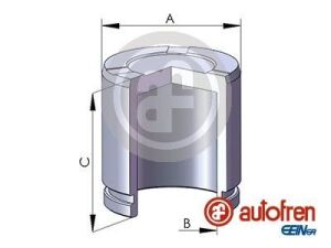 Поршень суппорта X204 08- (44x57мм)(Bosch)