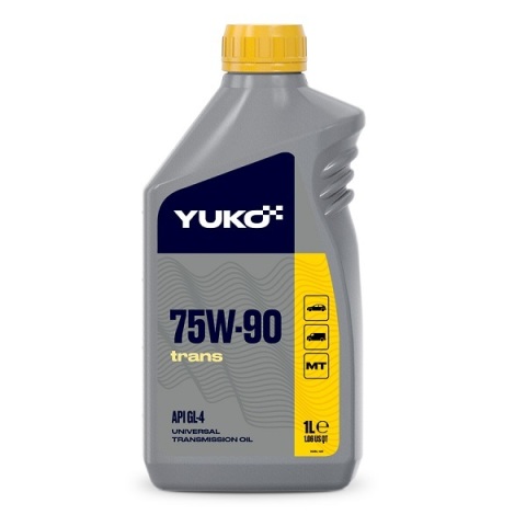 Трансмісійна олива YUKO TRANS 75W-90, 1 літр Трансмісійна олива YUKO TRANS 75W-90, 1 літр