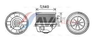 Вентилятор салона C-Max, Focus II 03-