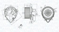 вентилятор салона Evasion, Jumpy, Fiat Scudo, Peugeot Expert, 806 95- вентилятор салона Evasion, Jumpy, Fiat Scudo, Peugeot Expert, 806 95-