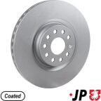 диск гальм. передн. VW CC, Passat 08-, Golf 13-, Tiguan 16-