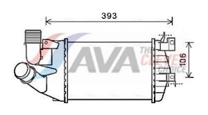Інтеркулер Astra H, Zafira B 1.3/1.9CDTI