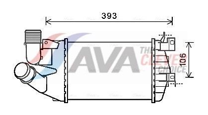 Інтеркулер Astra H, Zafira B 1.3/1.9CDTI