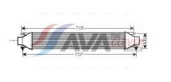 Интеркулер Bravo II, Doblo, Punto, Grande Punto, Opel Combo Tour 1.3d/2.0 Интеркулер Bravo II, Doblo, Punto, Grande Punto, Opel Combo Tour 1.3d/2.0