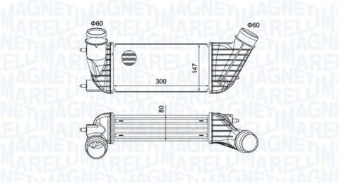 Інтеркулер C8, Jumpy, Fiat Scudo, Ulysse, Lancia, Peugeot 807 2.0HDI 06- Інтеркулер C8, Jumpy, Fiat Scudo, Ulysse, Lancia, Peugeot 807 2.0HDI 06-