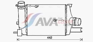 Інтеркулер Captur, Clio IV 1.5dCi 12-, Duster 1.2TCe 13-
