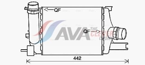 Інтеркулер Captur, Clio IV 1.5dCi 12-, Duster 1.2TCe 13- Інтеркулер Captur, Clio IV 1.5dCi 12-, Duster 1.2TCe 13-