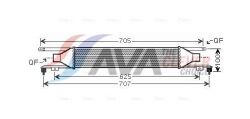 Интеркулер Corsa D 1.3CDTI 06-