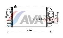 Інтеркулер GRAND SANTA FE 2.2 13-, SANTA FE III 2.0, 2.2 12-, KIA