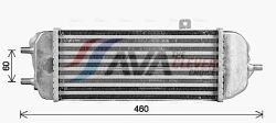 Интеркулер i20, Kia Soul, Venga 1.4/1.6CRDi 08-