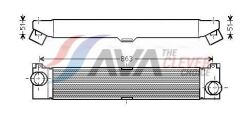 Интеркулер Jumper, Fiat Ducato, Peugeot Boxer 2.2/3.0HDI 06-