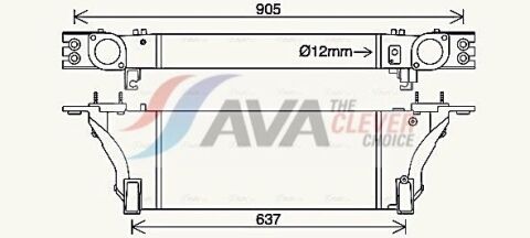 Інтеркулер NAVARA NP300 3.0 10-, PATHFINDER III 3.0 dCi 10- Інтеркулер NAVARA NP300 3.0 10-, PATHFINDER III 3.0 dCi 10-