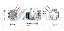 Компресор кондиціонера BERLINGO 1.6 05-, C5 I 2.0 01-, C8 2.0, 2.2 02-, FIAT, LANCIA, PEUGEOT