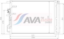 Радиатор кондиционера (конденсатор) TUCSON 15-, KIA Радиатор кондиционера (конденсатор) TUCSON 15-, KIA