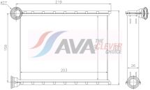 Радіатор опалення X166, W166