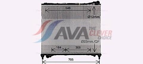 Радіатор сист. охолодження DISCOVERY V 3.0 16-, RANGE ROVER IV 3.0-5.0 12-, RANGE ROVER SPORT II 3.0-5.0 13- Радіатор сист. охолодження DISCOVERY V 3.0 16-, RANGE ROVER IV 3.0-5.0 12-, RANGE ROVER SPORT II 3.0-5.0 13-