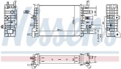 Радиатор сист. охлаждения двиг. DUSTER 1.5 dCi 110 19-, DACIA LOGAN II 1.5 12-