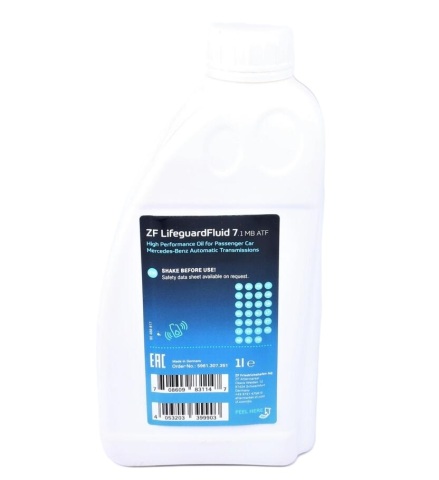 Трансмісійна олива ZF LifeguardFluid 7.1 MB ATF, 1 літр Трансмісійна олива ZF LifeguardFluid 7.1 MB ATF, 1 літр