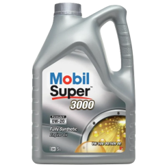 Моторна олива Mobil Super 3000 Formula V 0W-20, 5 літрів
