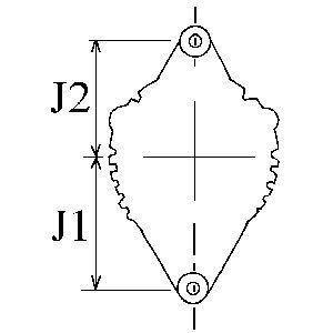 Генератор Citroen Jumper/Peugeot Boxer 2.8HDi 00-06 (14V/150A) = 114680 Генератор Citroen Jumper/Peugeot Boxer 2.8HDi 00-06 (14V/150A) = 114680