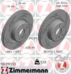 Диск гальмівний BMW BLACK Z mit ECE R90