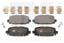 Колодки гальмівні дискові, комплект Колодки гальмівні дискові, комплект