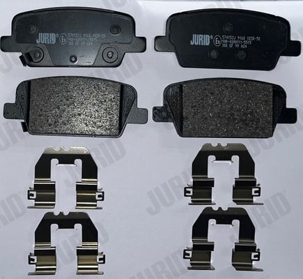 Гальмівні колодки задні HYUNDAI SANTA FE IV 18-