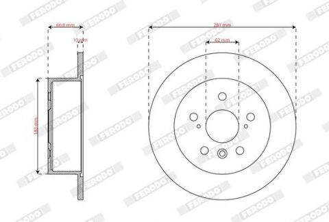 Диск гальмівний Диск гальмівний