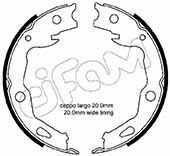 Комплект гальмівних колодок (барабанні) NISSAN X-TRAIL III 1.6-2.5 13-, RENAULT RENAULT 2.0 16-