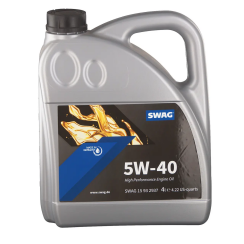 Моторна олива SWAG 5W-40, 4 літри