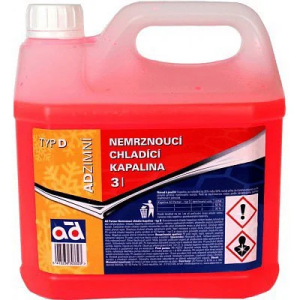 Антифриз AD ANTIFREEZE TYP D, 3 литра