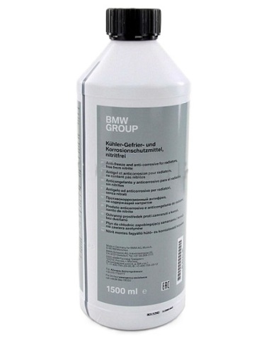 Антифриз BMW Kuehlerfrostschutz G11, 1,5 літри Антифриз BMW Kuehlerfrostschutz G11, 1,5 літри
