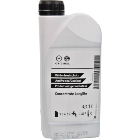 Антифриз General Motors Opel Coolant Сoncentrate Long Life, 1 літр Антифриз General Motors Opel Coolant Сoncentrate Long Life, 1 літр