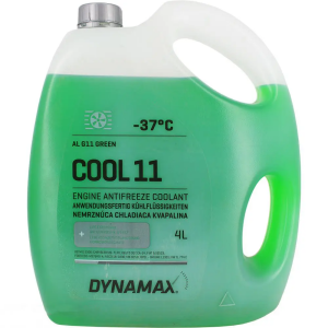Антифриз DYNAMAX COOL GREEN G11 (готовый), 5 литров