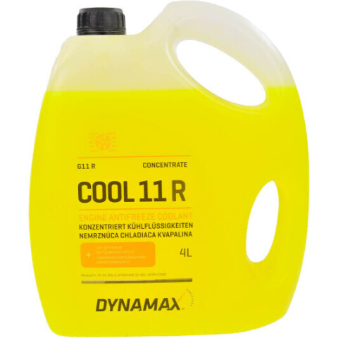 Антифриз DYNAMAX COOL G11 R, 4 литра
