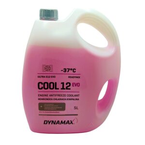 Антифриз DYNAMAX COOL ULTRA G12 EVO, 5 литров