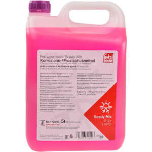 Антифриз FEBI BILSTEIN Readymix G12 Plus (-35°C), 5 литров