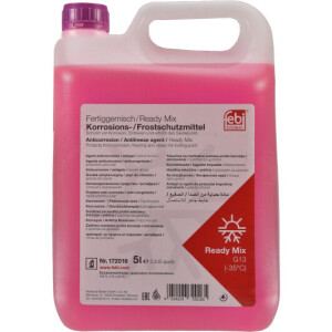 Антифриз FEBI BILSTEIN Readymix G13 (-35°C) фіолетовий, 5 літрів