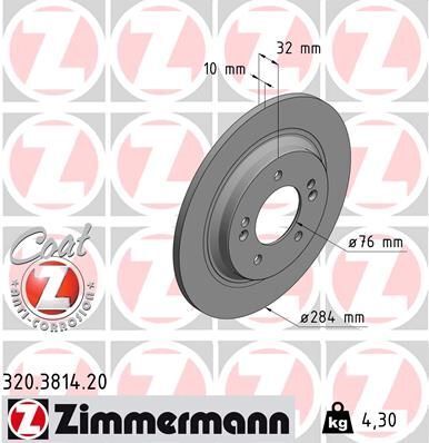 Диск тормозной Coat Z Диск тормозной Coat Z