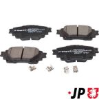 Гальмівні колодки задні RAV 4 V (_A5_, _H5_) 2.0 (MXAA52) 18-, HIGHLANDER (GSU7_, AXUH7_, TXUA7_) 2.5 Hybrid AWD (AXUH78) 22-