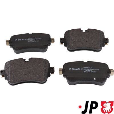 Гальмівні колодки задні TOUAREG (CR7, RC8) 3.0 eHybrid 4motion 20-, AUDI A6 C8 (4A2) 45 TFSI Mild Hybrid (не для вуглецево-керамічних гальмівних дисків) 18- Гальмівні колодки задні TOUAREG (CR7, RC8) 3.0 eHybrid 4motion 20-, AUDI A6 C8 (4A2) 45 TFSI Mild Hybrid (не для вуглецево-керамічних гальмівних дисків) 18-