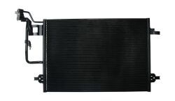 Радиатор кондиционера (конденсатор) Passat 00-, Skoda SuperB I
