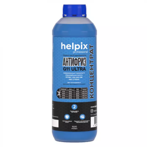 Антифриз Helpix G11 -40°C синій, 1 літр