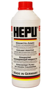 Антифриз HEPU G12 (червоний) концентрат, 1,5 литра