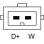 Генератор VW LT 2.5-2.8 SDI/TDI 95-06 (14V/90A) = 111899, фото 15 - інтерент-магазин Auto-Mechanic
