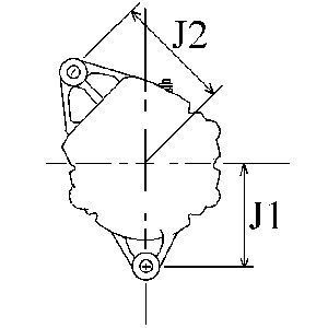 Генератор VW Passat/T3/T4 1.6D-2.8 81-03 (14V/90A) = 112765
